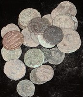 28 Pieces 54.8 g Ancient Roman Coin Lot
