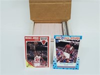 1989-90 Fleer Basketball Cards Sticker Sets Jordan