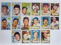 1950's Topps Cardinal/Browns Baseball Cards