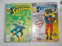 The Adventures of Superman #500 & #501