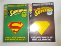 Superman #501 and #687 w Bonus Posters