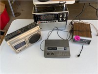 Radios, Scanner & 8 Track Player