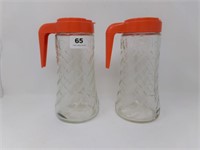 2 Vtg TANG Juice Pitchers