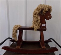 Wood Rocking Horse