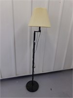 Black Bridge Arm Floor Lamp