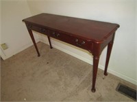 SOFA TABLE W/ 2 DRAWERS 17" X51"