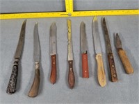 Variety of knifes