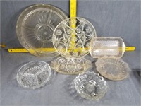 Decorative glass plates