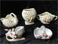 Decorative porcelain figurines