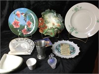 Assorted decorative plates (stands not included)