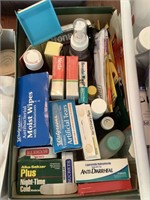 Contents from medicine cabinet