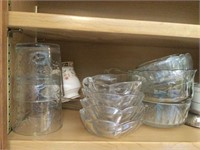 Assorted glassware.  Bring box and packing