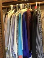 Large lot of women’s blouses, name brands like