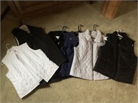Lot of vests, size Large, Columbia, Christopher &