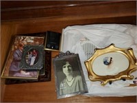 DRAWER OF PICTURE FRAMES