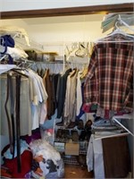 ENTIRE CLOSET OF MENS CLOTHES AND SHOES- DOCKERS
