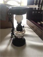 Vintage Cresolene Fluid Lamp With Stand