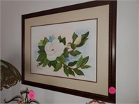 FRAMED MAGNOLIA PICTURE