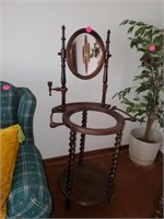 OLD WOOD WASH STAND / MIRROR