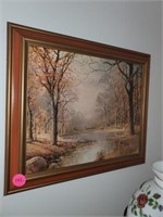 WOODEN FRAME PAINTING