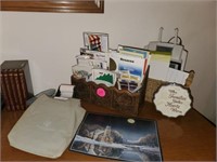 CONTENTS ON TOP OF DESK