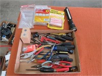 Tools, Pliers, Screwdrivers, Flashlight, Misc