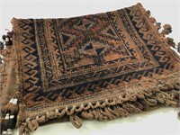 Antique Hand Woven Cushion Cover