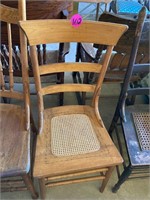 Cane Seat Ladder Back Chair