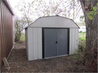 Metal Shed 10ft. w x 9ft. L, 7 1/2 H, 55x5ft. Door