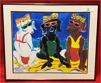 "Three Divine Diva Dogs" by Donna Burgess