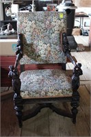 Victorian Carved Chair