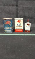Mobil Advertising Cans