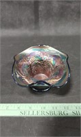 Early Carnival Glass Bowl