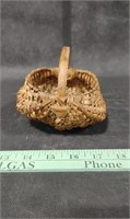 Early Miniature Woven Basket