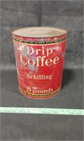 Early Drip Coffee Tin