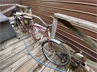 Twin Seat Western Flyer Bicycle-Needs to be Restor