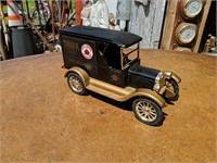 Vintage Ertl Black Diecast Car Bank