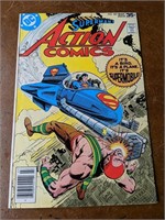 Vintage Superman Action Comic Book