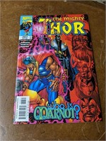 Vintage Marvel Thor vs Marnot Comic Book