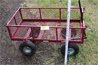 New Red Yard Cart