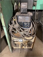 Airco Welding Machine and Miller Wirefeeder