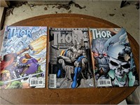 Vintage Marvel The Mighty Thor Comic Set