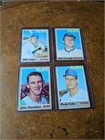 Vintage Topps Seattle Pilots Baseball Cards