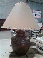Metal Table Lamp with Shade