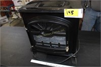 Decorative fire place heater