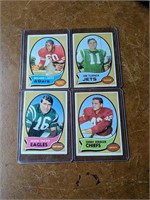 Vintage Topps Football Cards