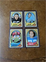 Vintage Topps Football Cards