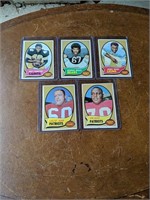 Variety Vintage Topps Football Cards