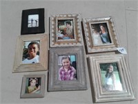 Lot of 7 Wood Framed Photos