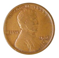 Fine 1914-D Cent